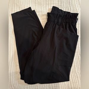 Betabrand Paper Bag Style Joggers - Dress Pant Yoga Pants - Women’s Size Medium